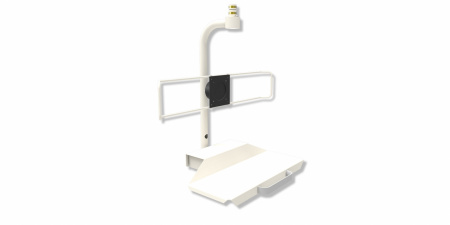 ДЕРЖАТЕЛЬ МОНИТОРА С ПОЛКОЙ ДЛЯ КЛАВИАТУРЫ